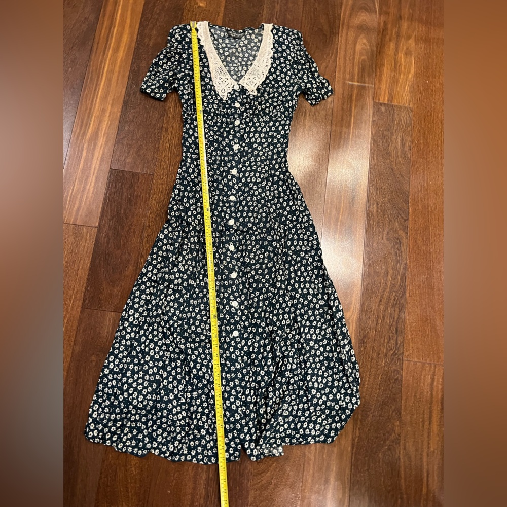 Vintage Floral Dress Cottagecore Sezane - Picture 6 of 7